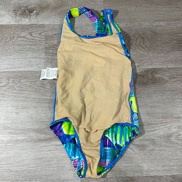 Speedo Girls Swimsuit Size 10 - Picture 5 of 12